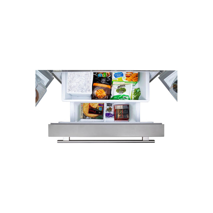 450 Series 36 Inch Stainless Steel French Door Refrigerator