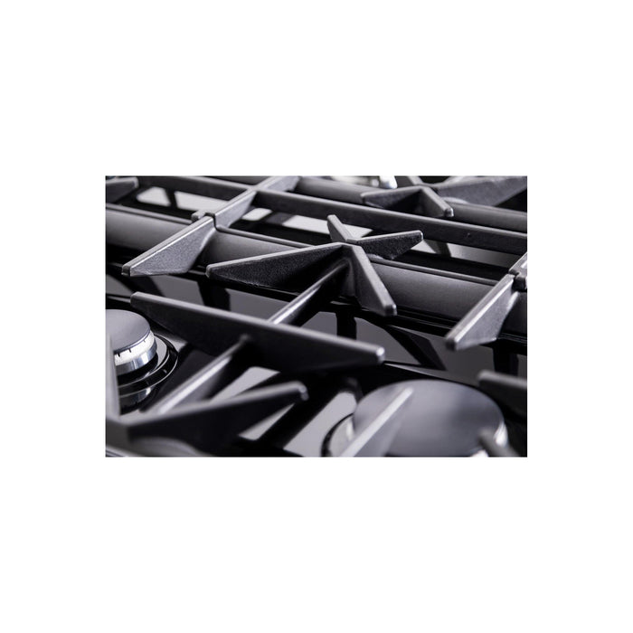 36 Inch Gas Freestanding Range in Black