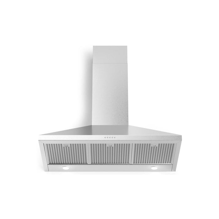 Bravo Wall Mount Chimney Style Range Hood with 560 CFM LED Lighting in Stainless Steel