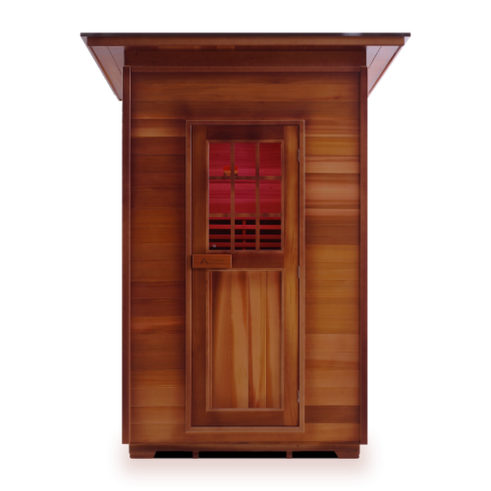 Enlighten Sauna Sierra Full Spectrum Infrared Sauna -  2 Person Sauna