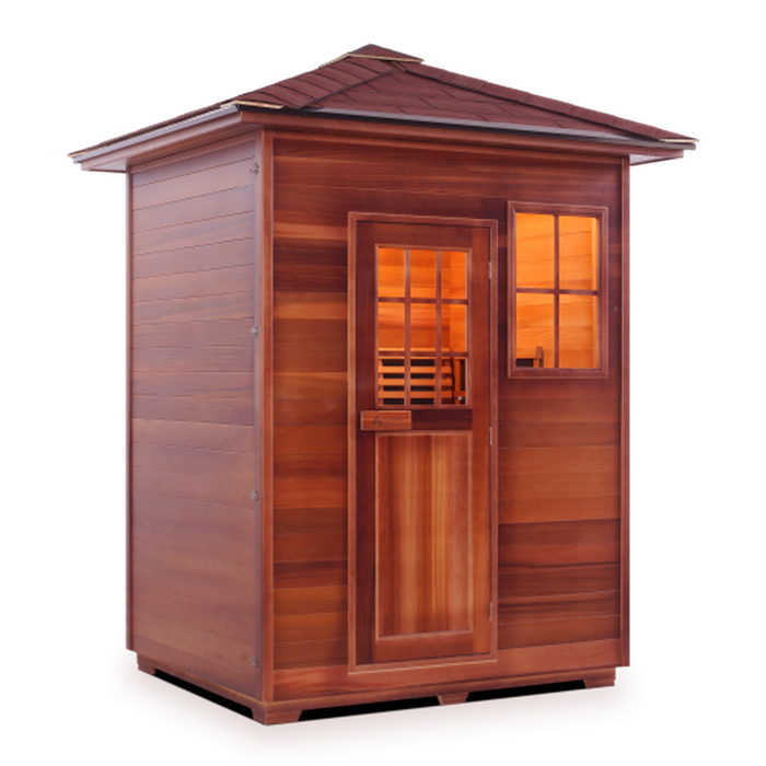 Enlighten Sierra Full Spectrum Infrared Sauna - 3 Person Sauna