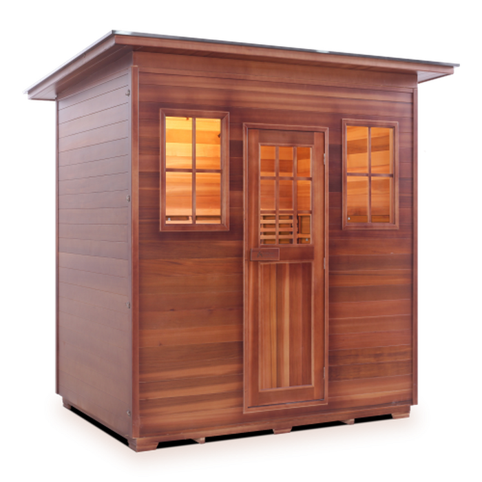 Enlighten Dry Traditional MoonLight Sauna - 5 Person Sauna