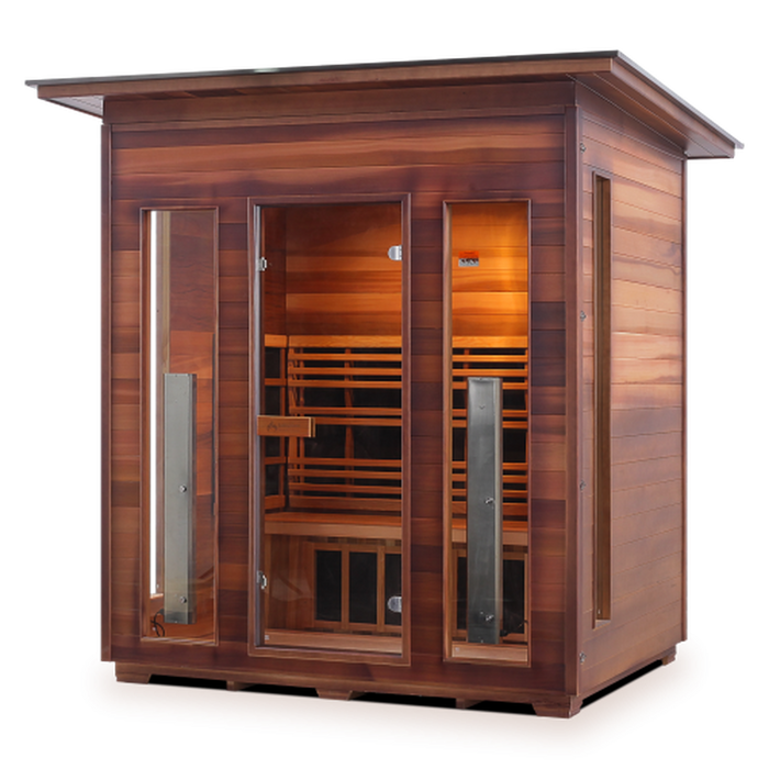 Enlighten Infrared/Traditional Sauna DIAMOND - 4 Person Sauna