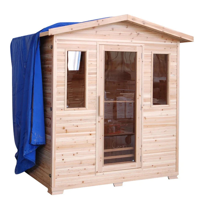 Sunray Cayenne | 4 Person Outdoor Sauna | HL400D