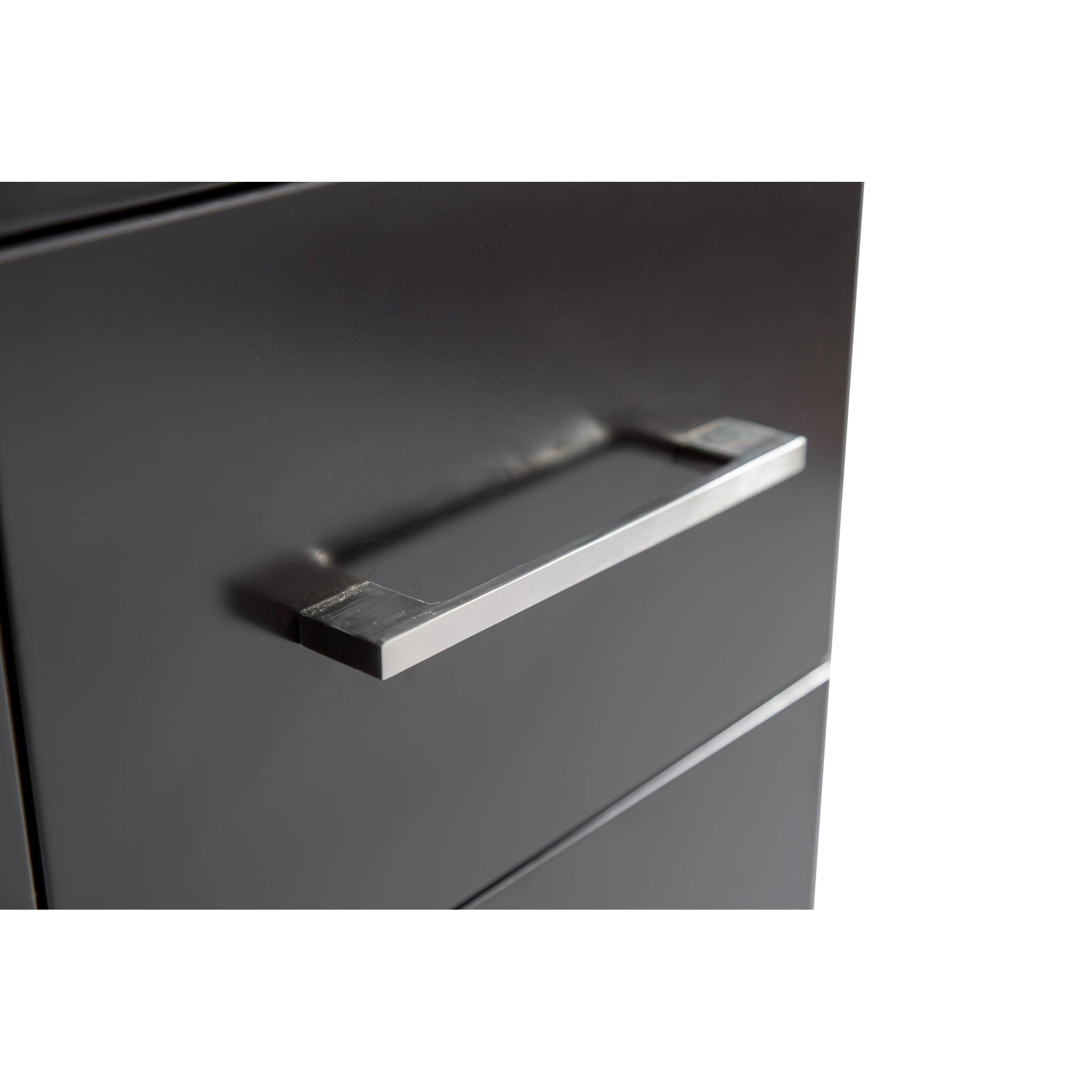 Nova 48" Espresso Bathroom Vanity with White Ceramic Basin Countertop