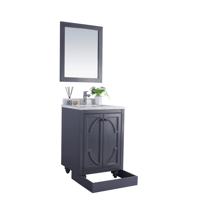 Odyssey 24" Maple Grey Bathroom Vanity Cabinet