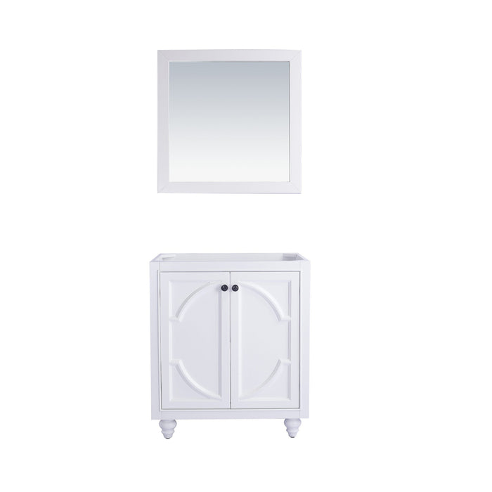 Odyssey 30" White Bathroom Vanity Cabinet
