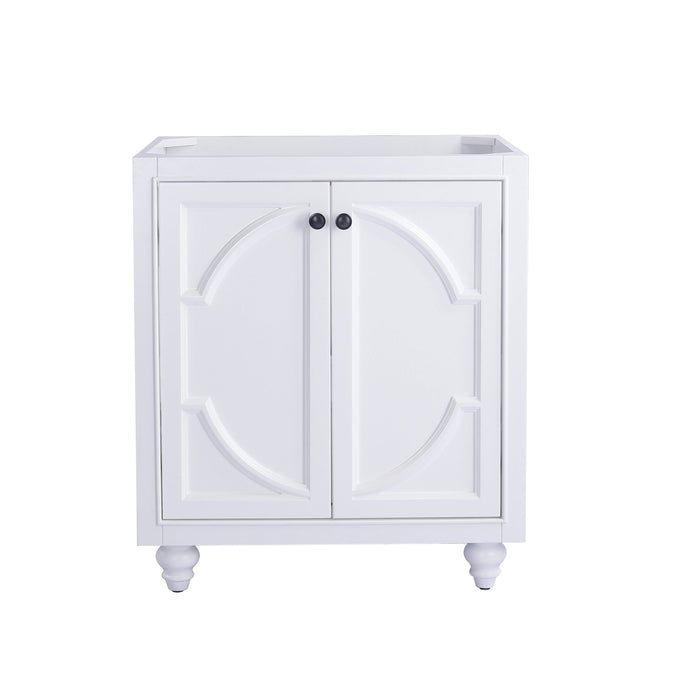 Odyssey 30" White Bathroom Vanity Cabinet