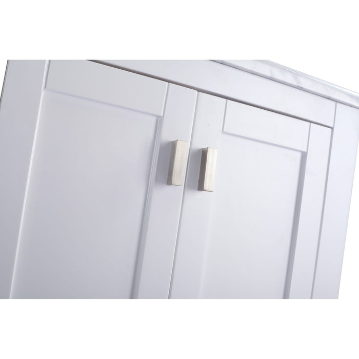 Wilson 24" White Bathroom Vanity Cabinet
