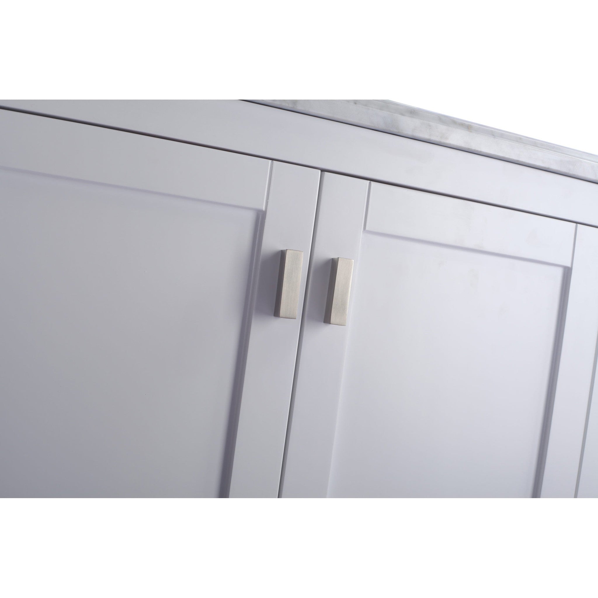 Wilson 30" White Bathroom Vanity with White Quartz Countertop