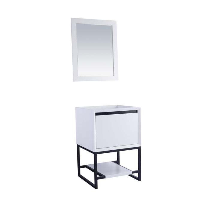 Alto 24" White Bathroom Vanity Cabinet