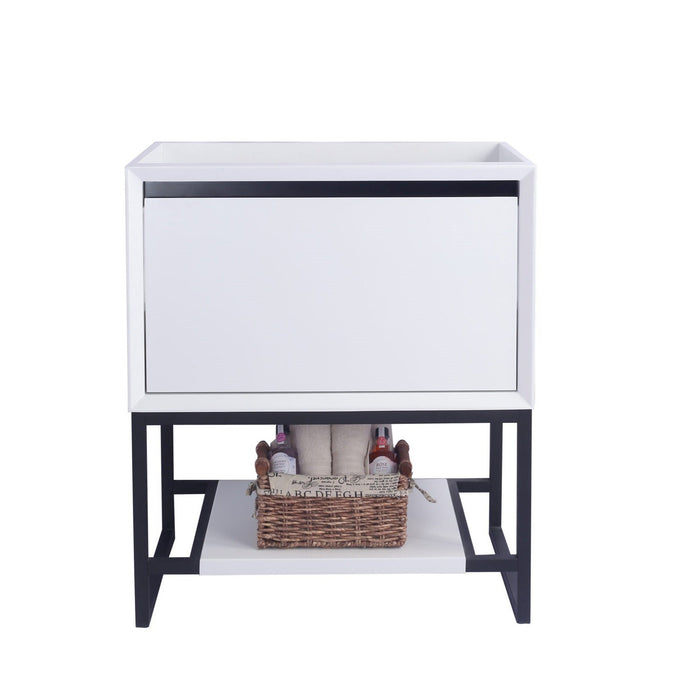 Alto 30" White Bathroom Vanity Cabinet