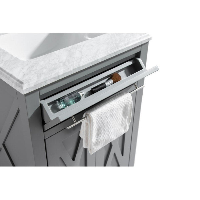 Wimbledon 24" Grey Bathroom Vanity Cabinet