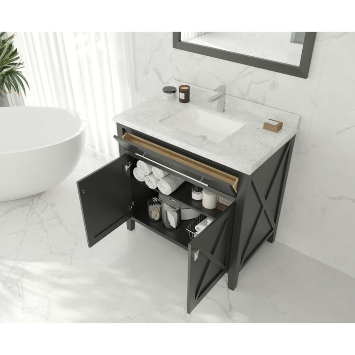 Wimbledon 36" Espresso Bathroom Vanity Cabinet