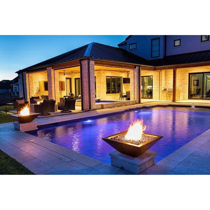 24" Maya GFRC Fire Bowl- OPT-24SFO