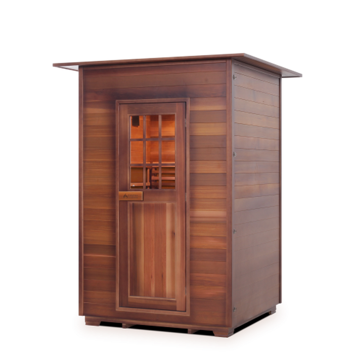 Enlighten Dry Traditional Sauna MoonLight - 2 Person Sauna
