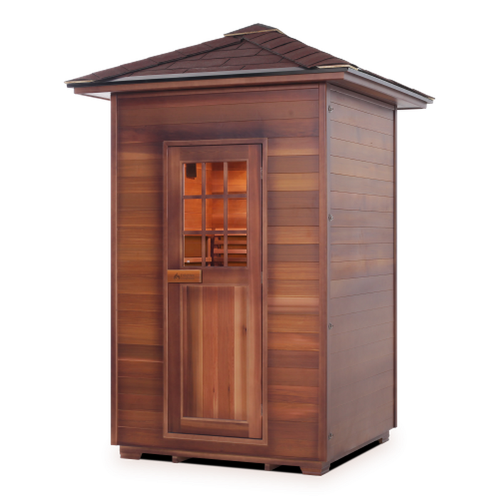 Enlighten Dry Traditional Sauna MoonLight - 2 Person Sauna