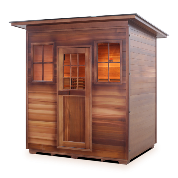 Enlighten Dry Traditional Sauna MoonLight - 4 Person Sauna