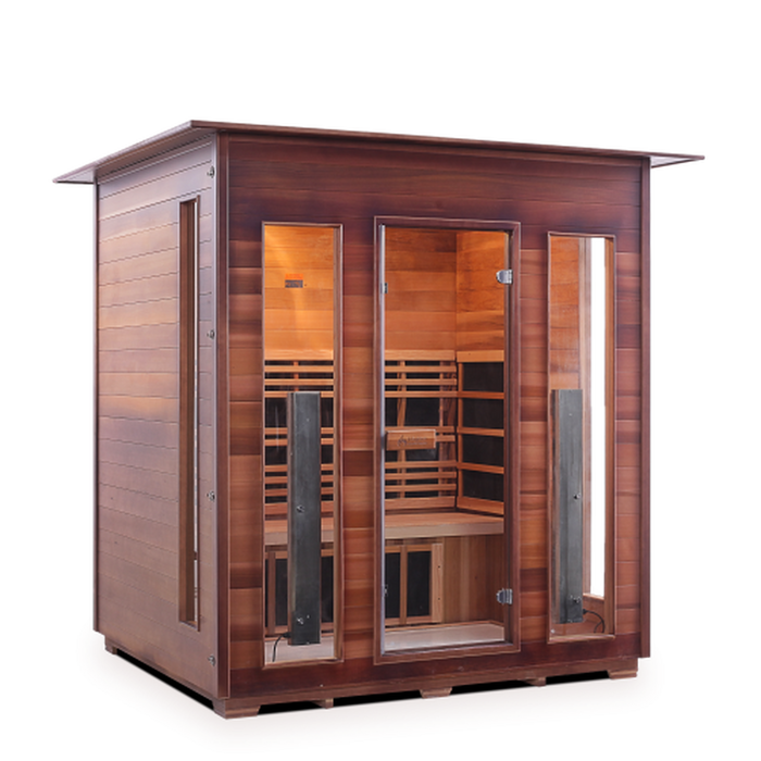 Enlighten Infrared/Traditional Sauna DIAMOND - 4 Person Sauna