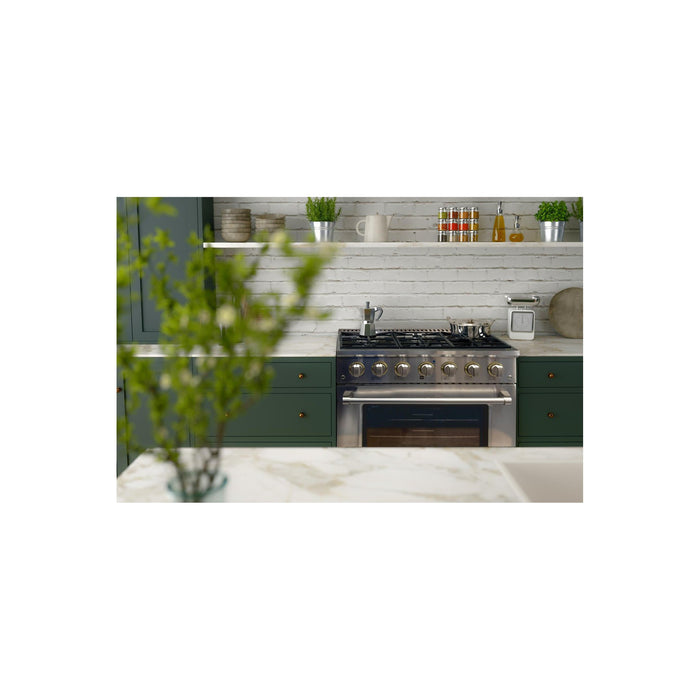 36 Inch Natural Gas, All Gas Freestanding Range in Stainless Steel