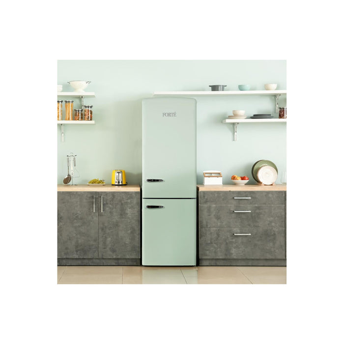 450 Series 24 Inch Bottom Freezer Retro Refrigerator in Green