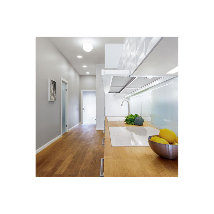 48" Keira Slide Out Range Hood Insert in Stainless Steel
