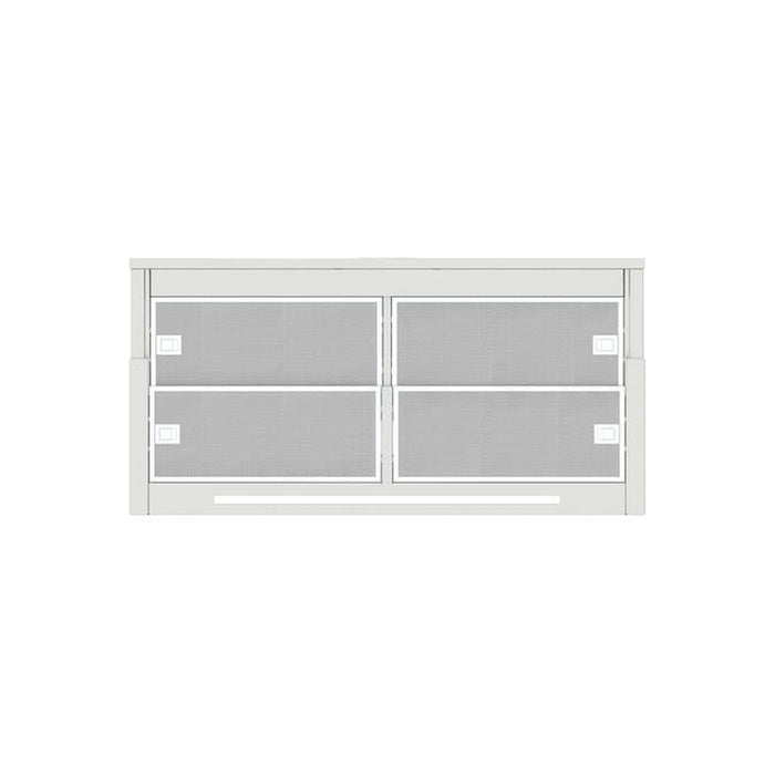 Keira 30 Inch Slide-Out Cabinet Insert Hood in Stainless Steel