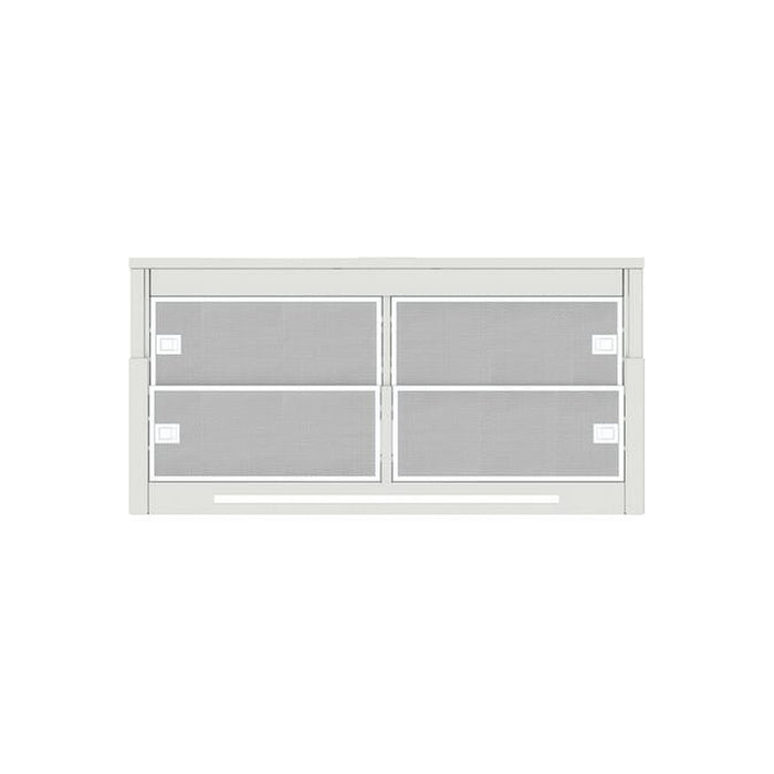 48" Keira Slide Out Range Hood Insert in Stainless Steel