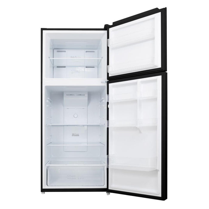 30 Inch Black Freestanding Top Freezer Refrigerator