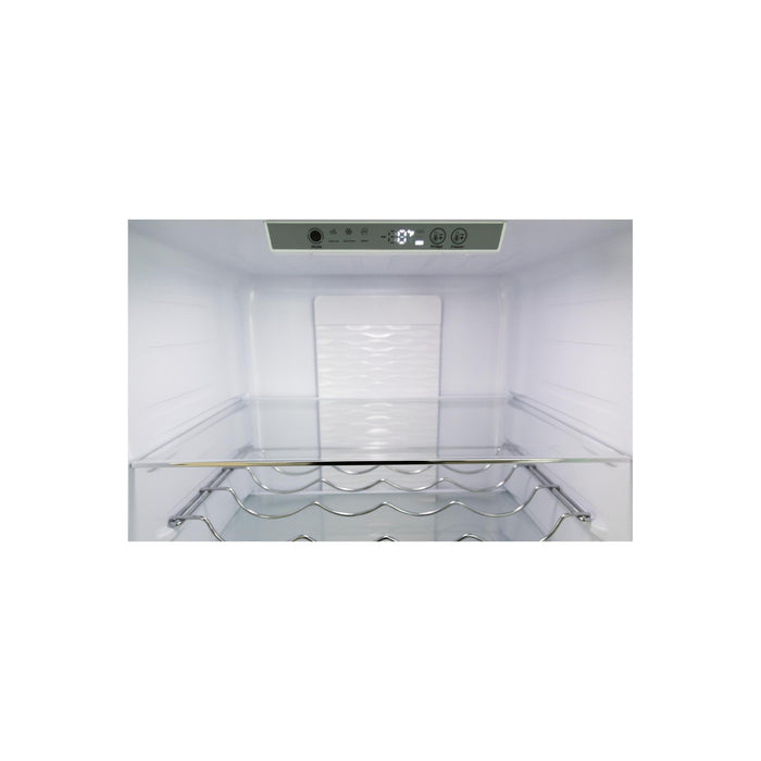 450 Series 24 Inch Bottom Freezer Retro Refrigerator in White