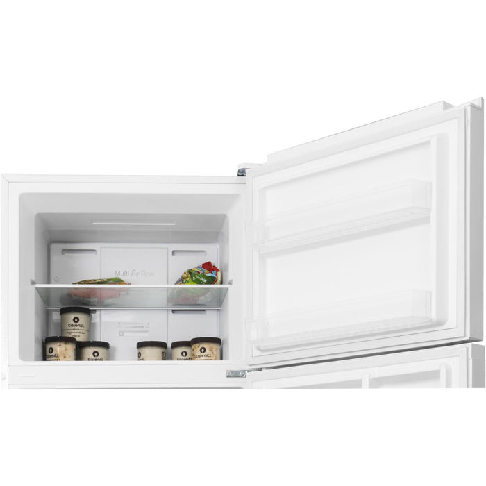 28 Inch White Freestanding Counter Depth Top Freezer Refrigerator