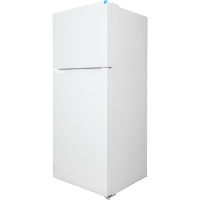 28 Inch White Freestanding Counter Depth Top Freezer Refrigerator