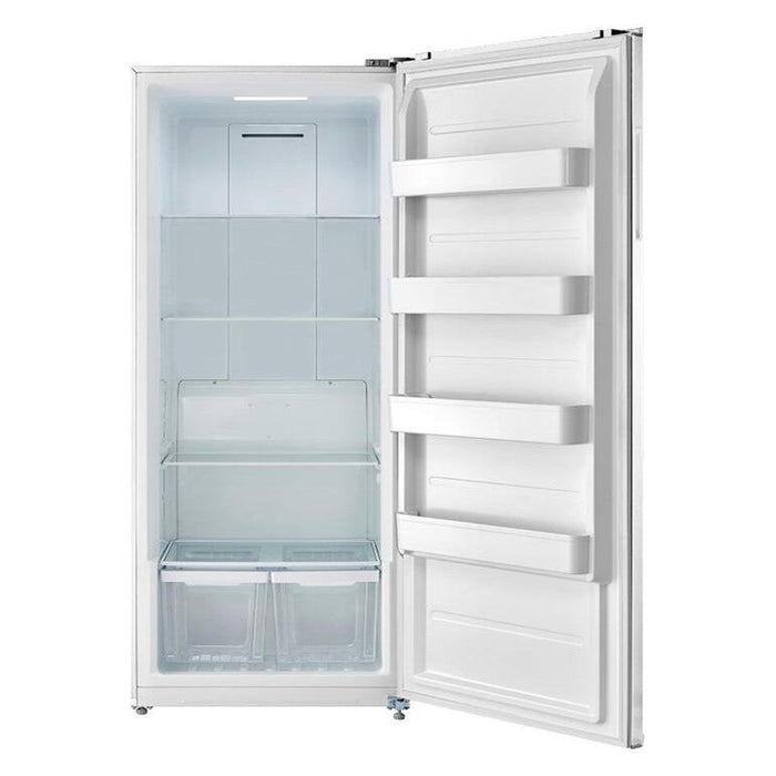 33 Inch White Freestanding Upright Freezer