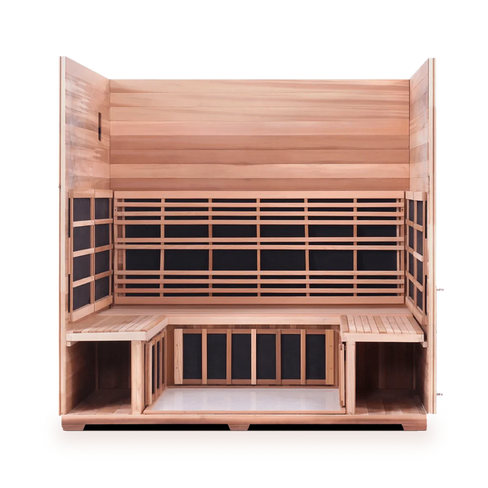 Enlighten Full Spectrum Infrared SIERRA Sauna - 5 Person Sauna