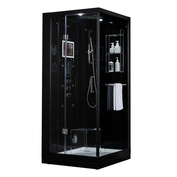 Platinum Arezzo Steam Shower - White