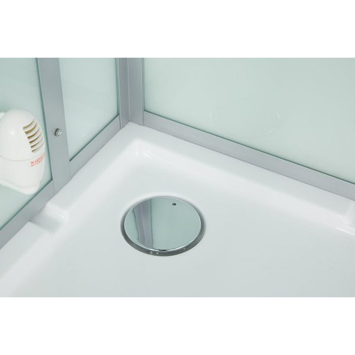 Platinum Arezzo Steam Shower - White