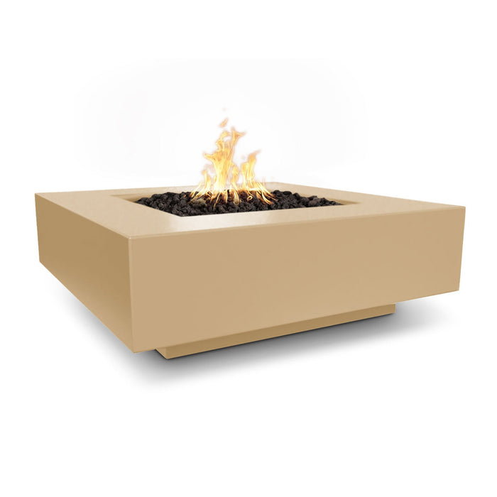 The Outdoor Plus Cabo Concrete Square Gas Fire Pit