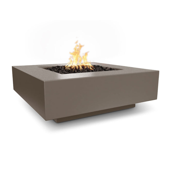 The Outdoor Plus Cabo Concrete Square Gas Fire Pit