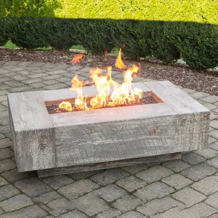 The Outdoor Plus- Coronado Wood Grain Fire Pit - 48"
