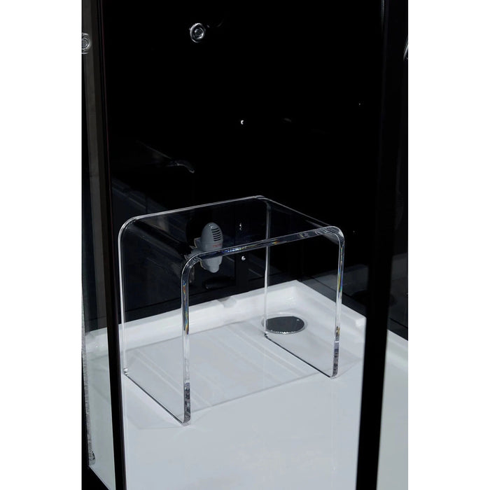 Platinum Anzio Steam Shower - Black