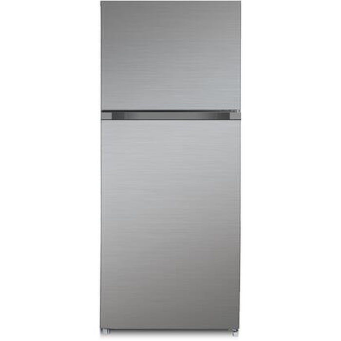 Forte 3 Piece Kitchen Appliances Package with F15TFRESSS 28" Top Freezer Refrigerator, F24CC4B 24" Electric Smoothtop Style Cooktop and LUCCA24 24" Under Cabinet Convertible Hood in Stainless Steel