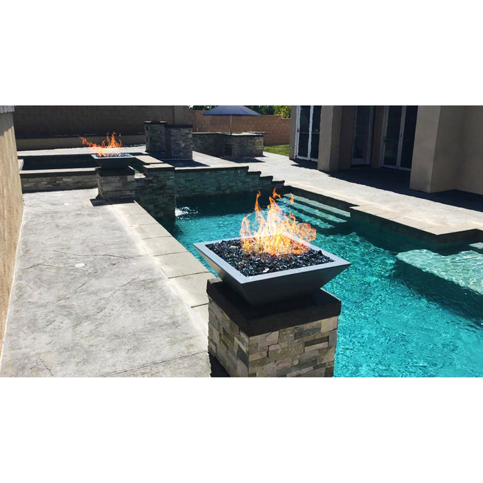 24" Maya GFRC Fire Bowl- OPT-24SFO