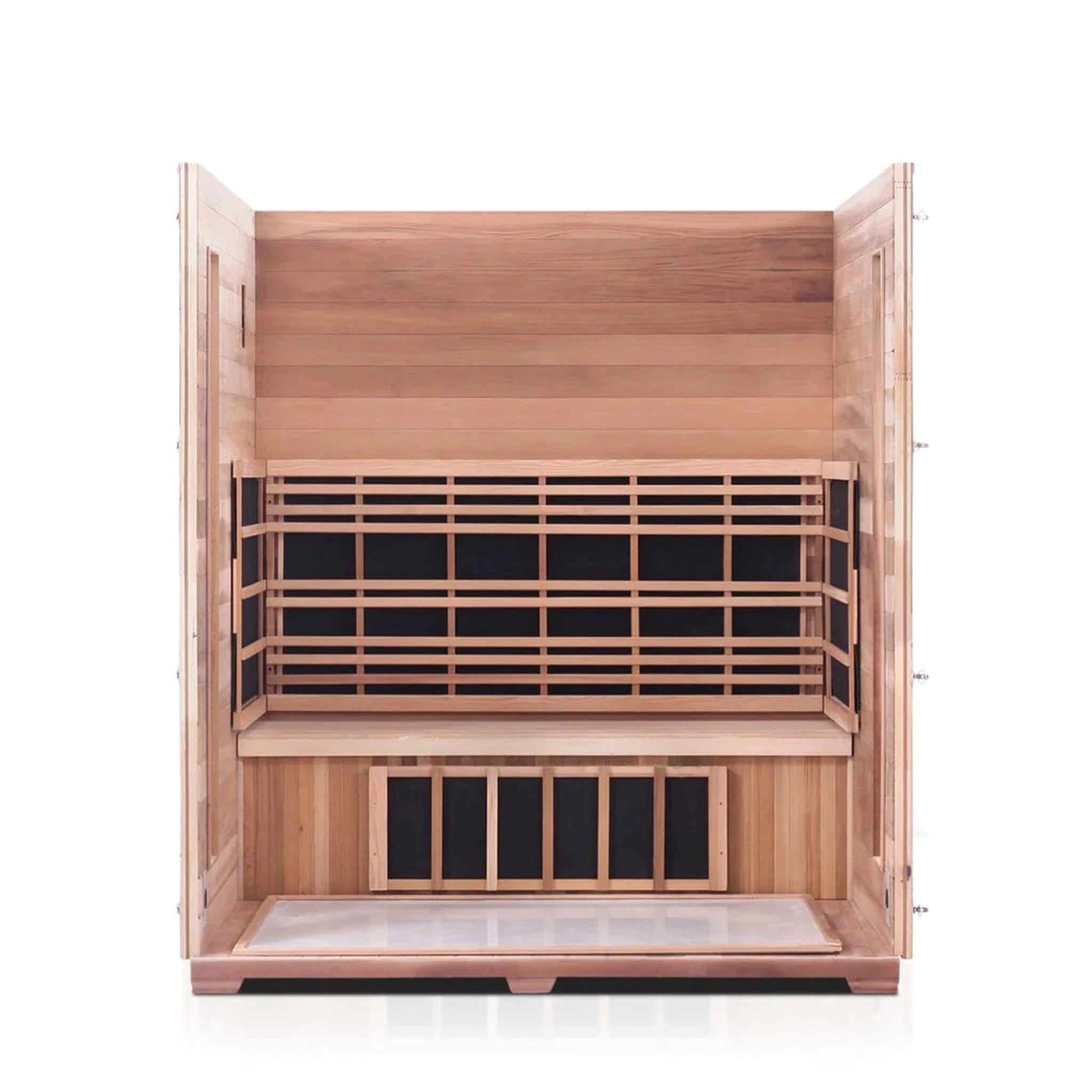 Enlighten Full Spectrum RUSTIC Infrared Sauna - 4 Person Sauna