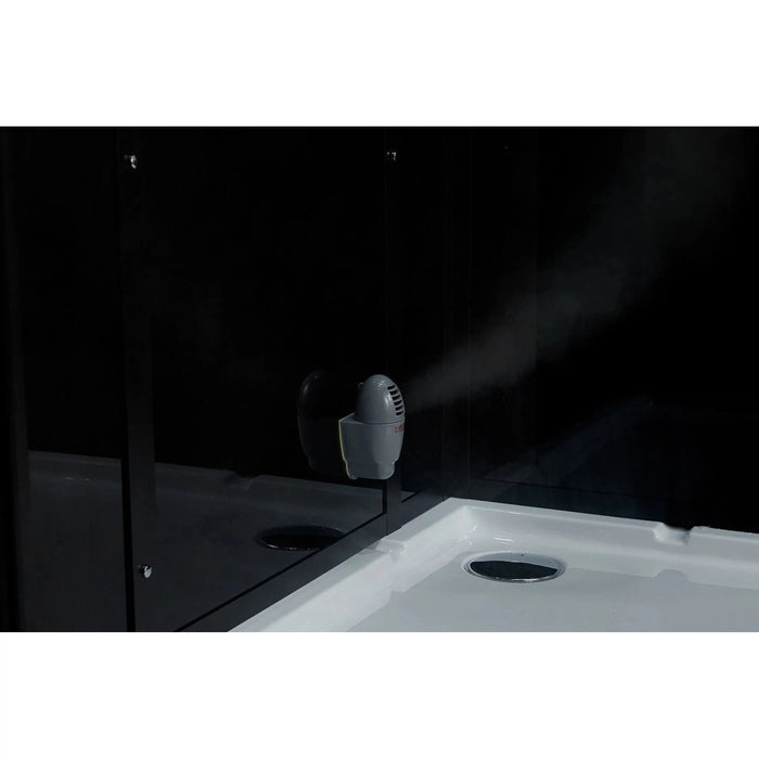 Platinum Anzio Steam Shower - Black