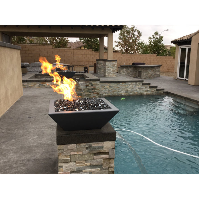 24" Maya GFRC Fire Bowl- OPT-24SFO