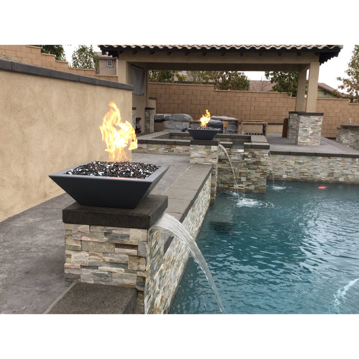 24" Maya GFRC Fire Bowl- OPT-24SFO