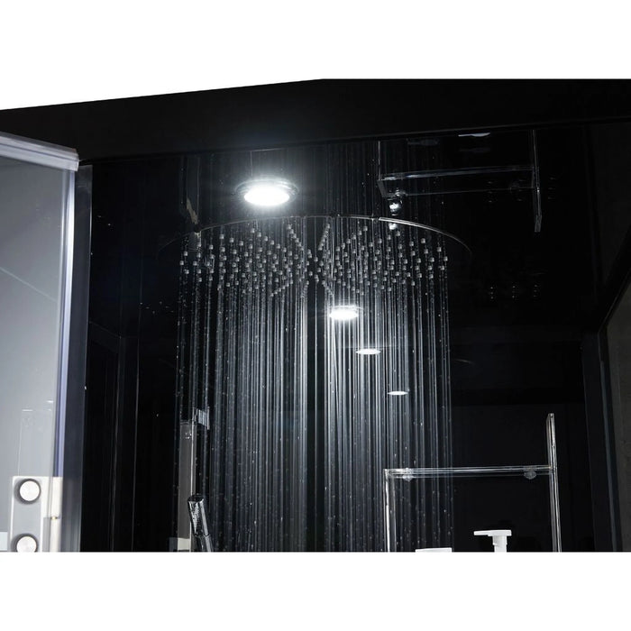 Platinum Arezzo Steam Shower - Black