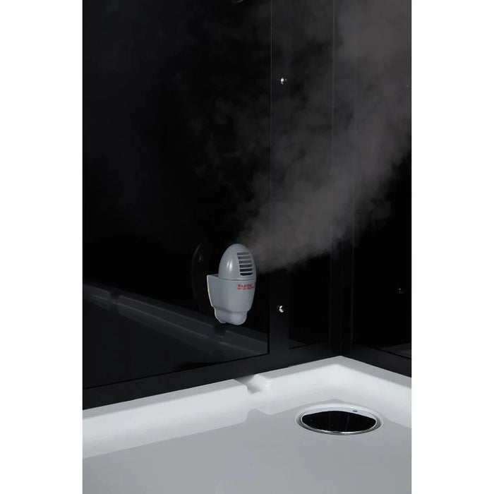 Platinum Lucca Steam Shower - Black