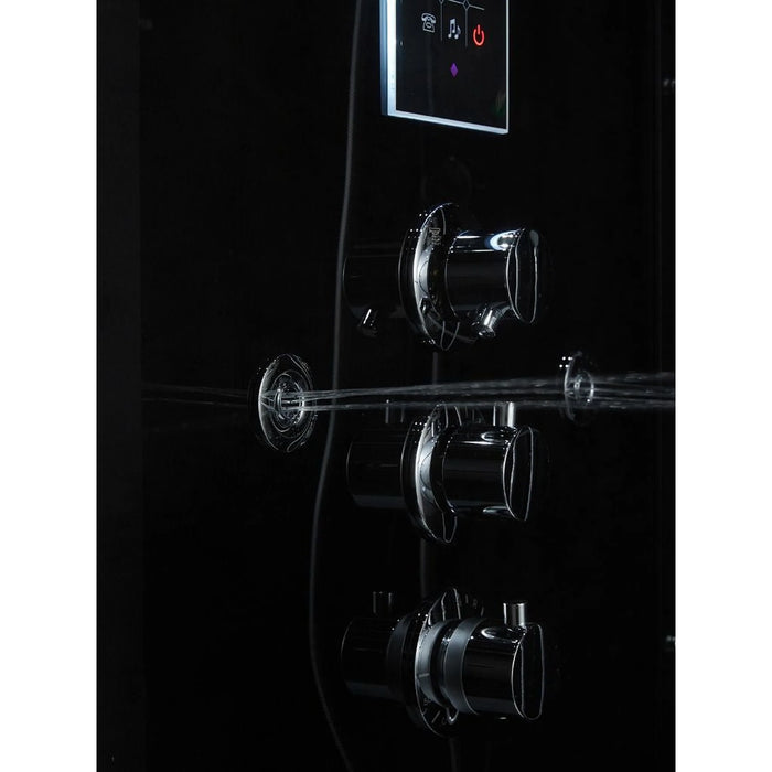 Platinum Lucca Steam Shower - Black