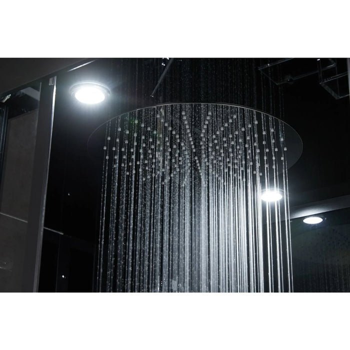 Platinum Lucca Steam Shower - Black